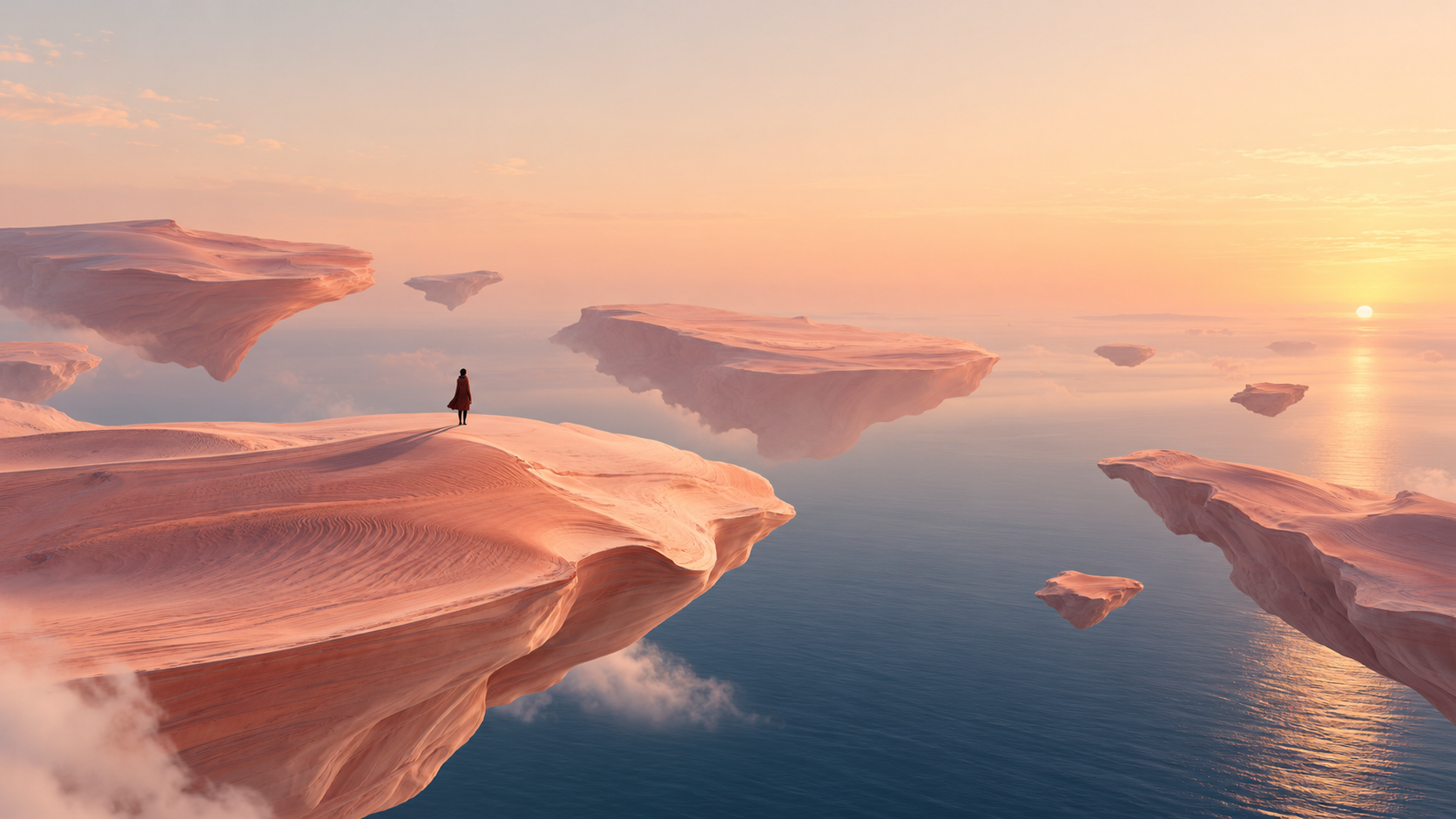 Impossible Desert Landscape