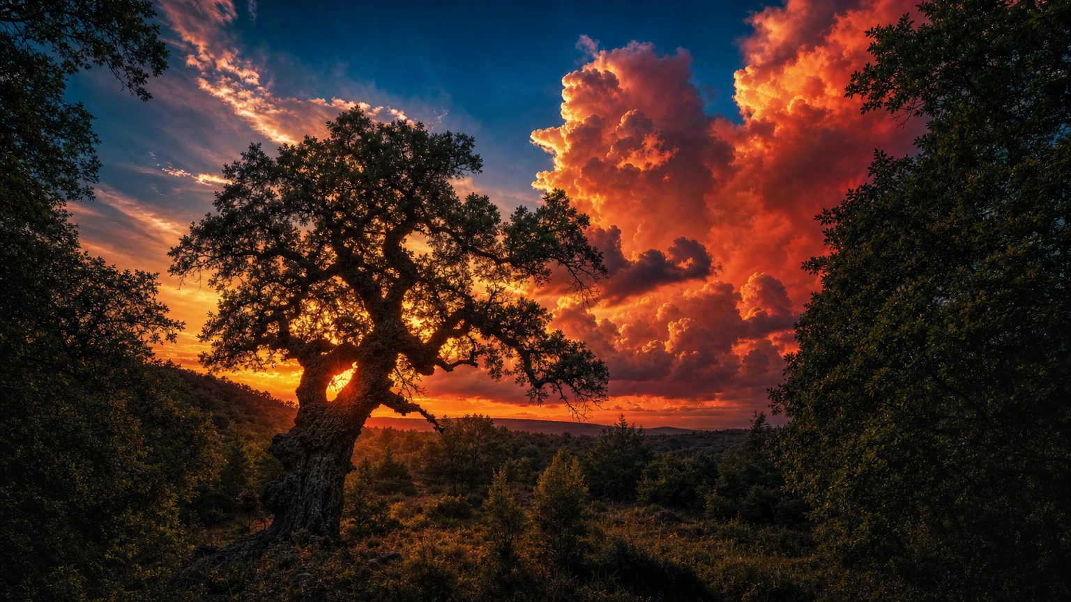 Dramatic Wide Landscape