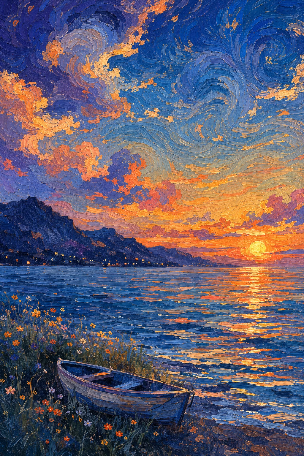 Cinematic Impressionist Landscape