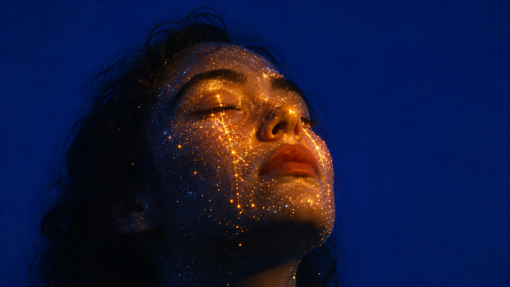 Close-up Surreal Portrait